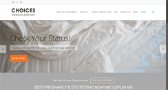 Desktop Screenshot of choicesmedical.org